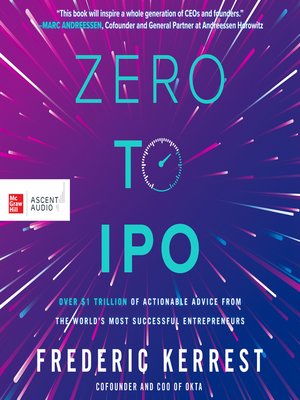 Zero to IPO - Audiobook